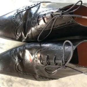 Etro | Shoes | Etro Black Lace Up Wingtip Oxford Sz 1512  display picture 1